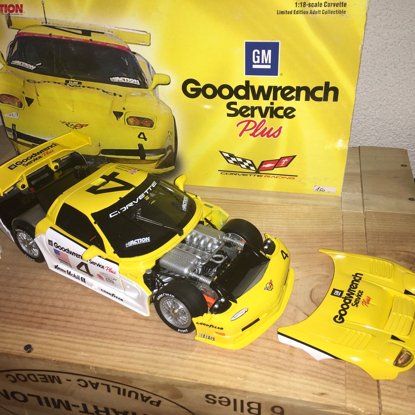 Chevrolet Modellini d'auto: Corvette C5-R GM Goodwrench Service Plus 1/18 – Usato da Wohlen AG venduto da PrivatSammlung 3