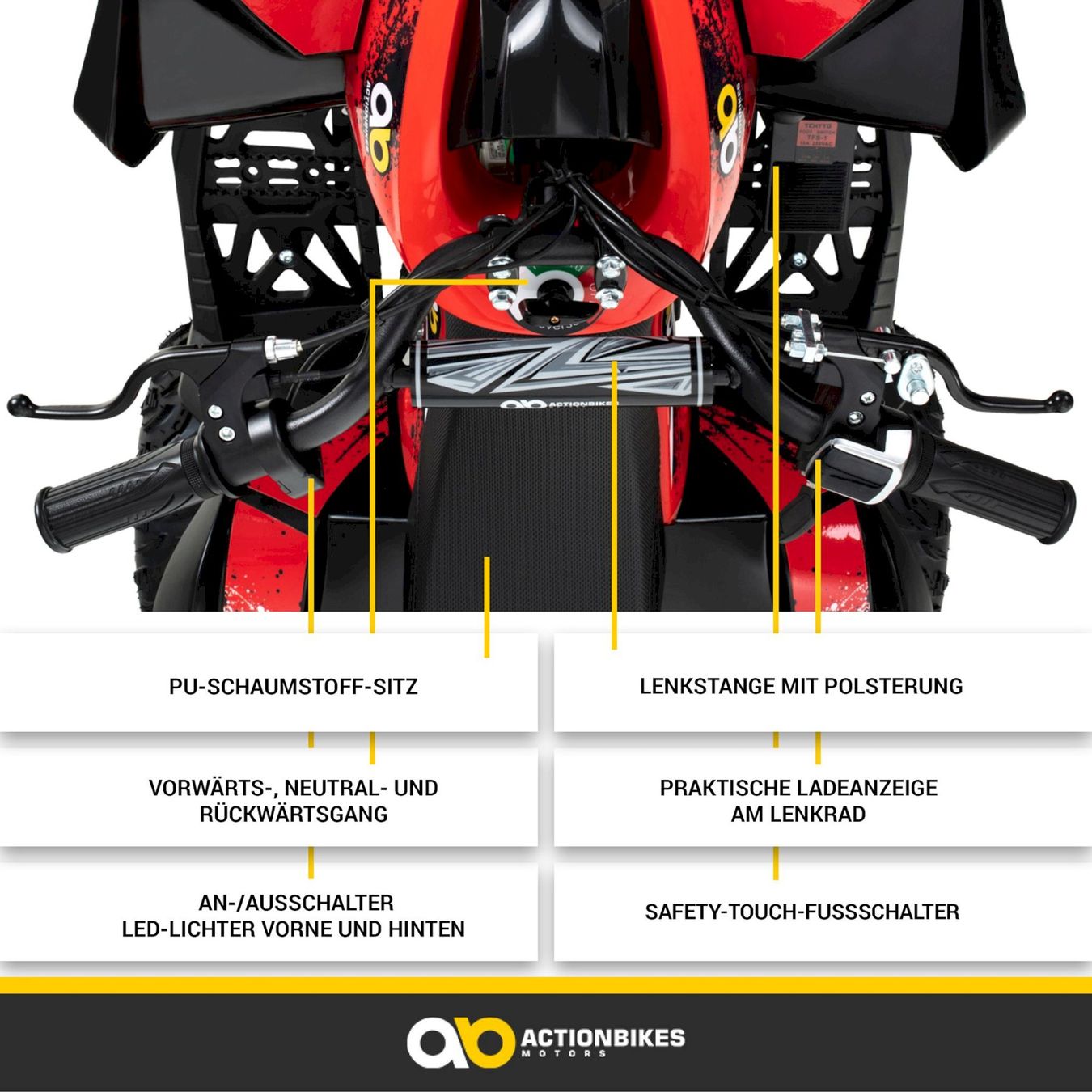 Mini Quad: Actionbikes RENEBLADE Elektro-Kinderquad – Nuovo e nell'imballaggio originale da Bottighofen venduto da zaap 8