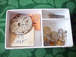 Lot Vintage UT - Unitas - Ersatzteile - Cal. 285