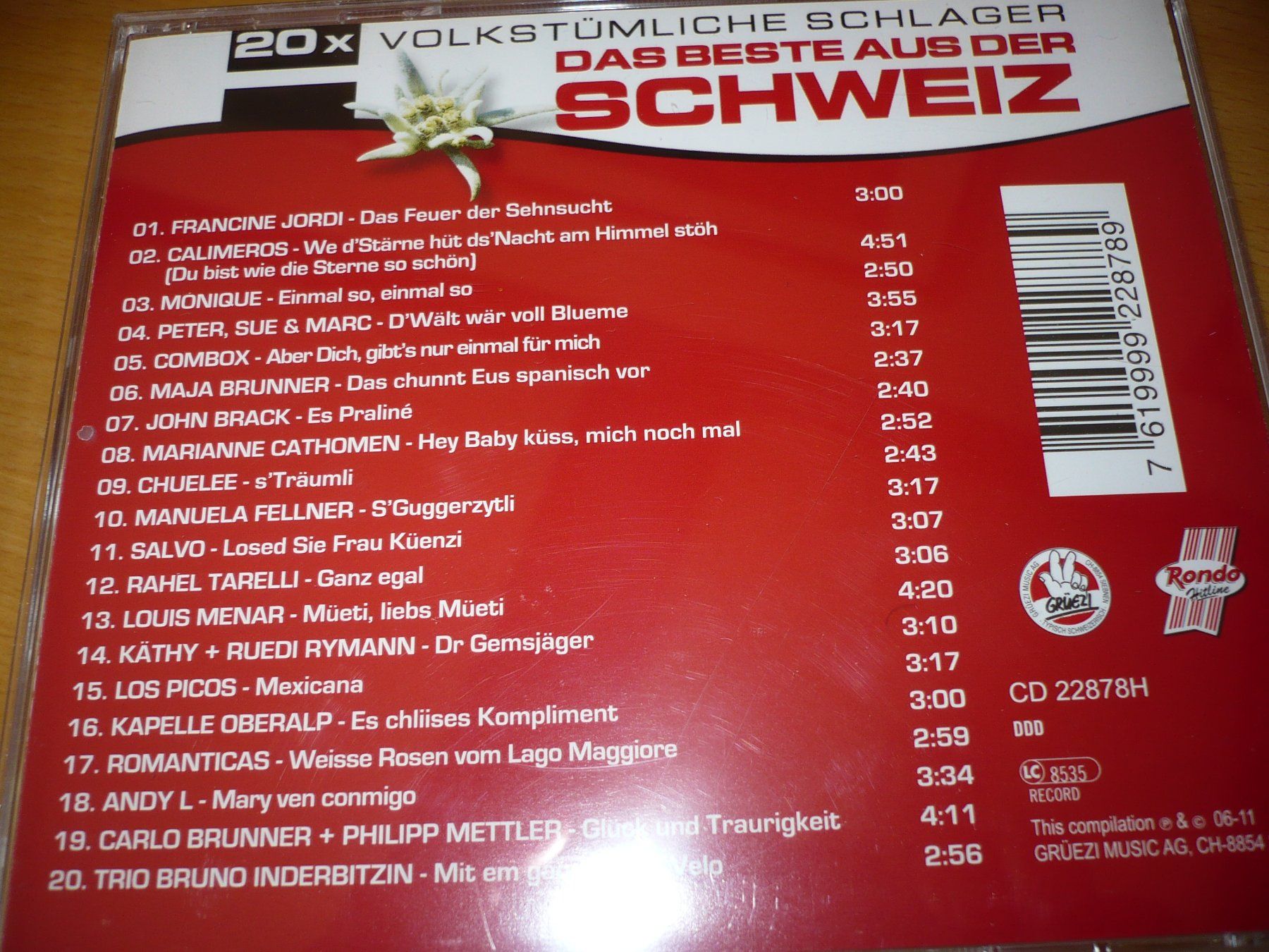 CD: Das Beste aus der Schweiz 3 CD Box – Nuovo (secondo la descrizione) da Merzligen venduto da Marthe22 3