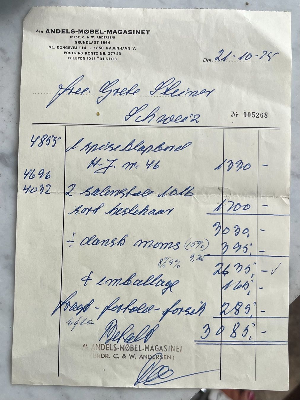 Tavoli: Ausziehtisch dänisches Design 1975 – Usato da Zürich venduto da noraanna 9