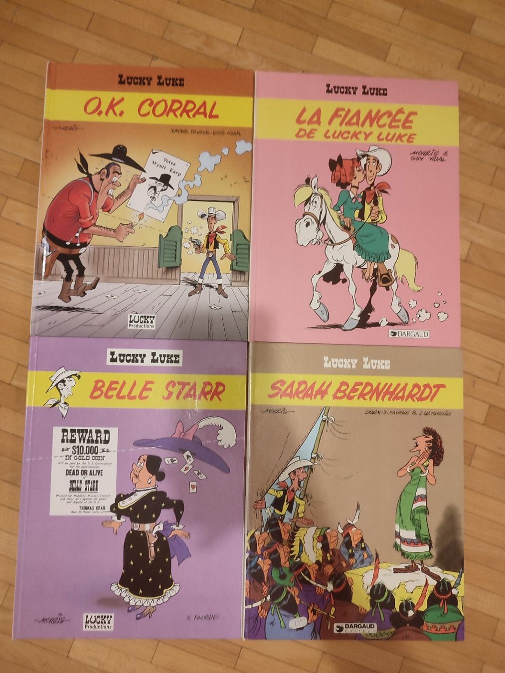Fumetti: 4x Lucky Luke EO TBE – Usato da Bougy-Villars venduto da Vogue