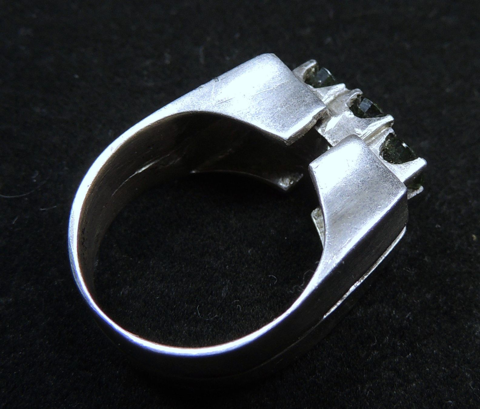 Anelli: Chrysoberyll Silber 925 Fingerring – Usato da Waldenburg venduto da schaller707 5
