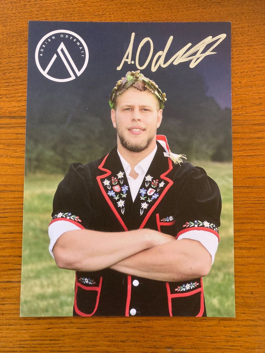 Autogramme: Adrian  Odermatt   /  orig. AK – Neu (gemäss Beschreibung) aus Lovens von Traktor69