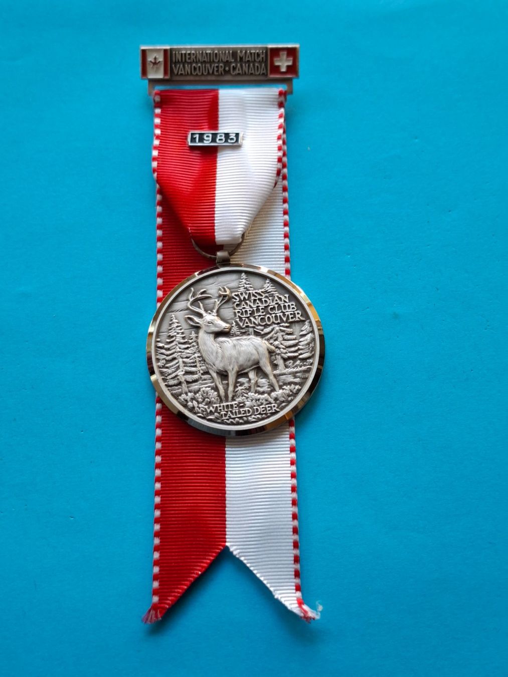 Medaglie: Vancouver White Tailed Deer 1983 (A92) – Usato da Schwanden GL venduto da Suvorov 2