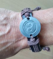 Armband - Leder - Yin Yang - defekt
