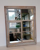 Vintage Upcycling Spiegel aus altem Fenster - Shabby Chic