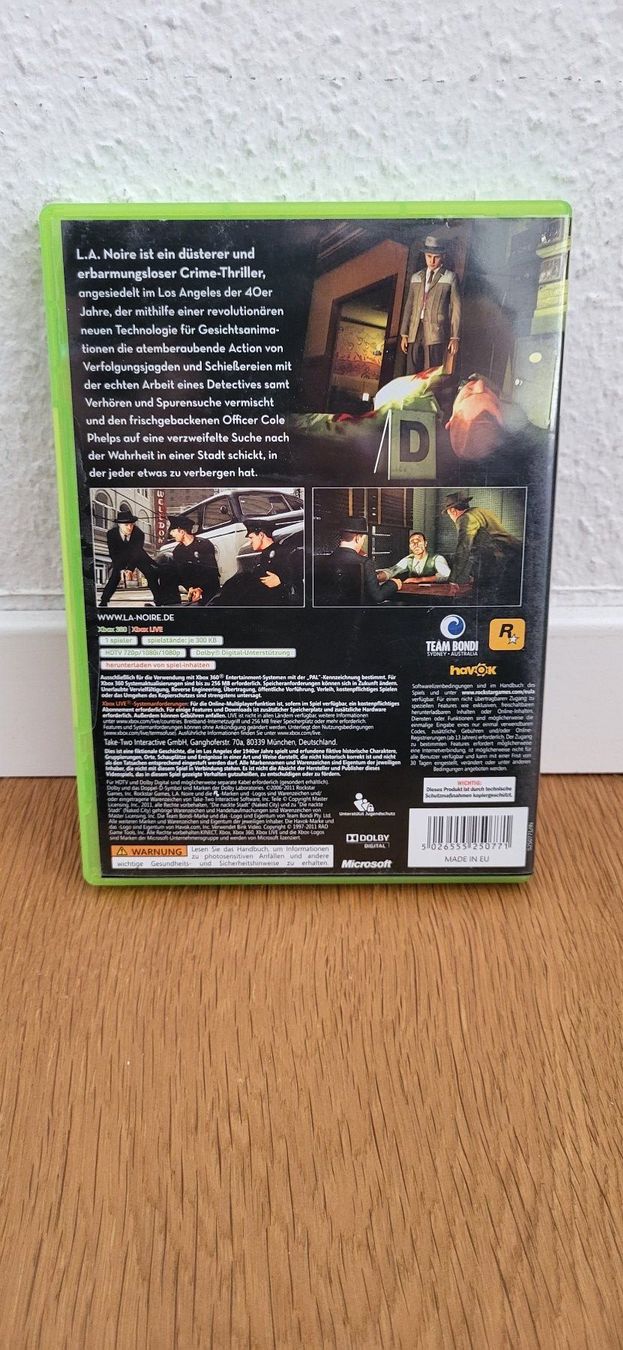 Microsoft Giochi: Xbox 360 - L.A. Noire – Usato da Münsingen venduto da DigitaleSpielecke 1