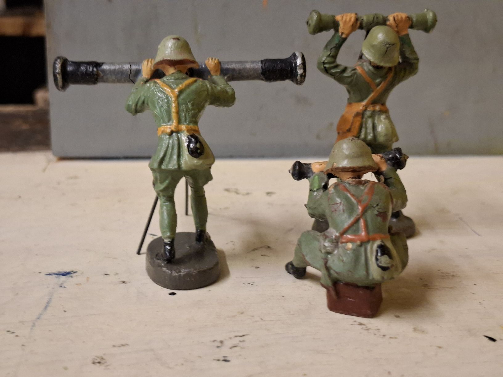 Giocattoli: 3 Observateurs d'artillerie differents – Usato da Monthey venduto da Jmbois 4