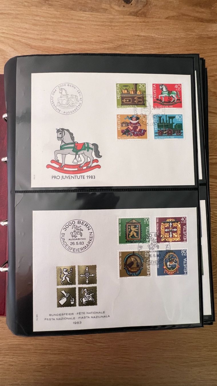 Tutti i francobolli: Markensammlung – Usato da Visp venduto da Familyschaffner 2