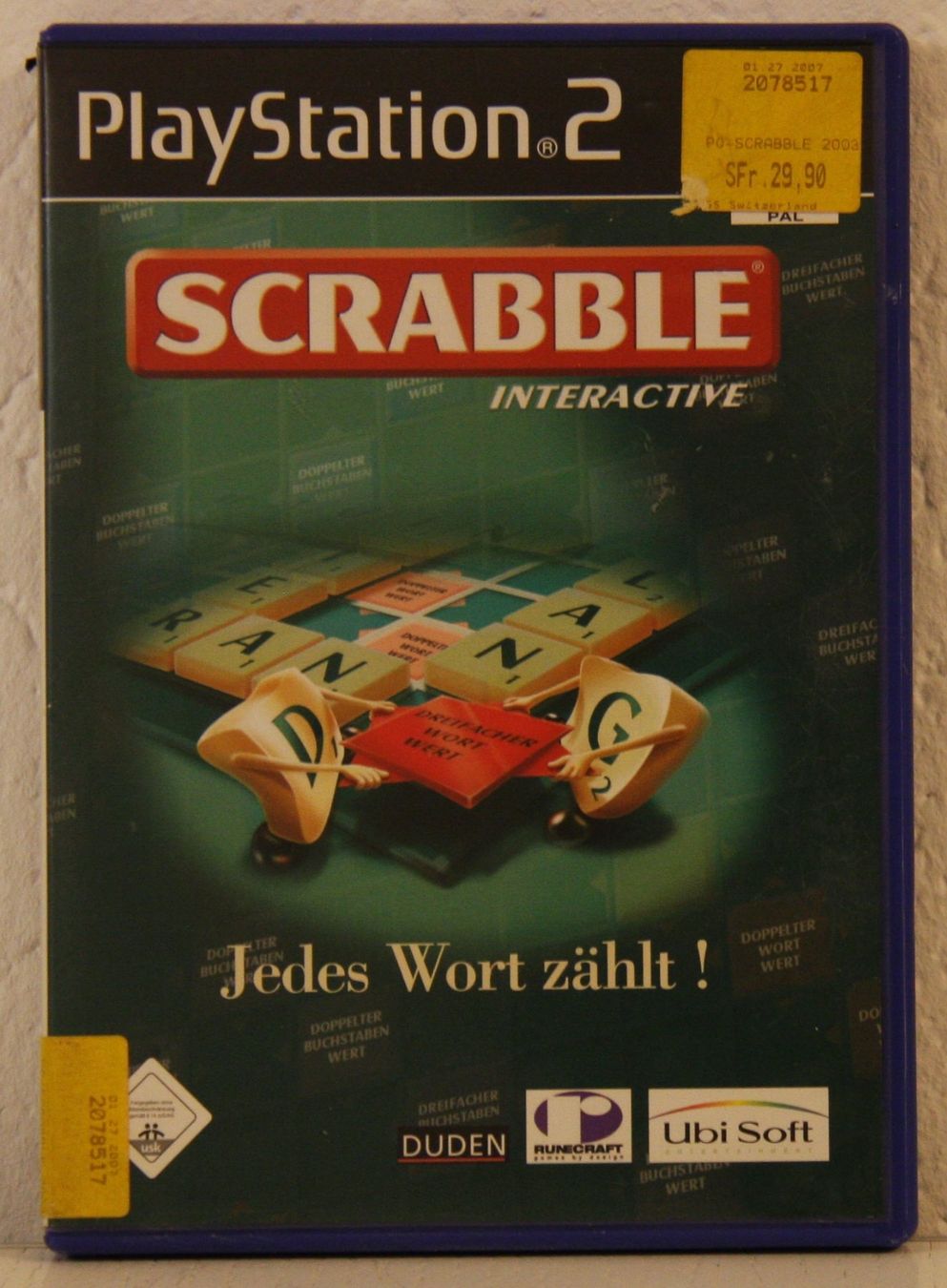 Giochi: PS2 Scrabble Interactive – Usato da Fisibach venduto da Re-Games24