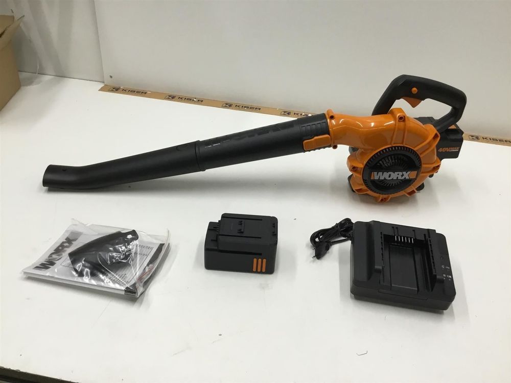 32+ Worx Laubbläser 40V, 575 m³/h luftvolumen, 335 km/h