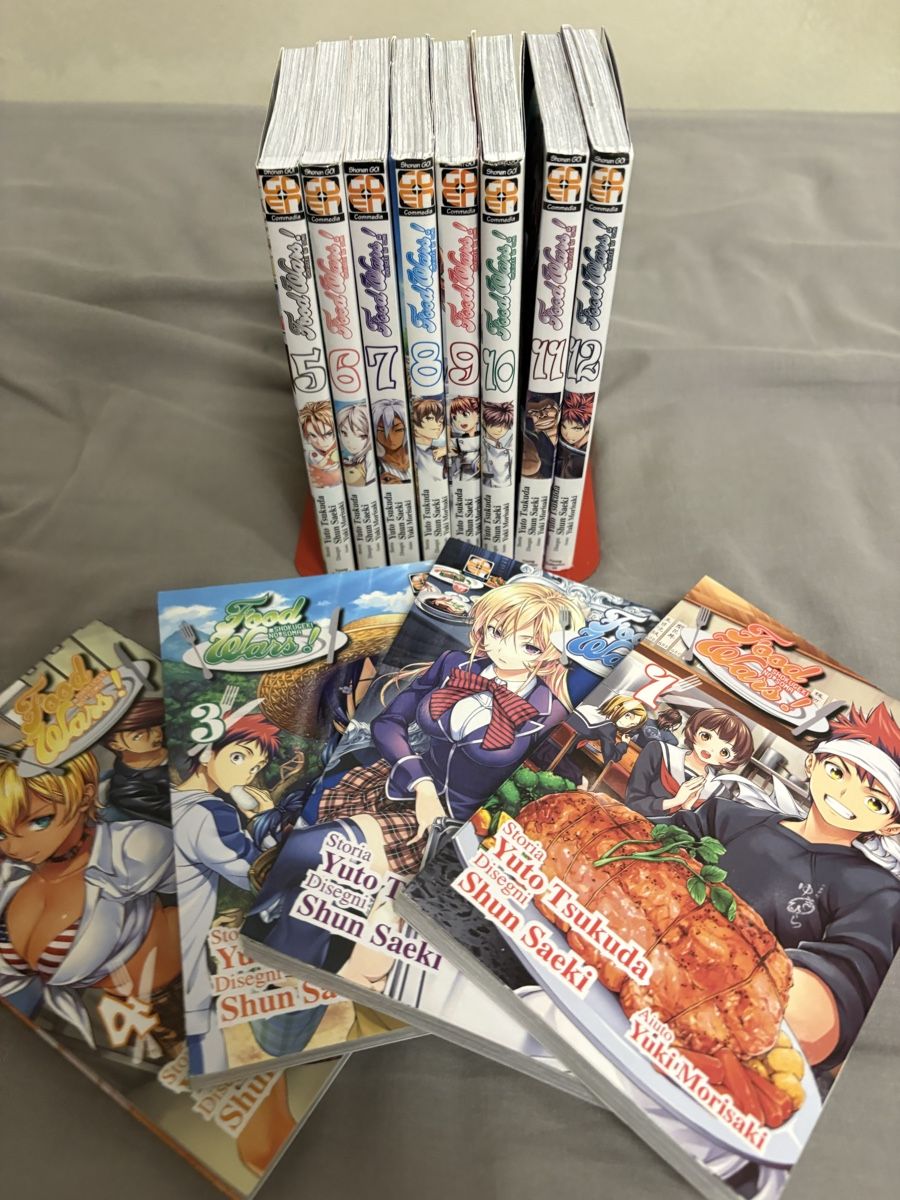 Fumetti: Manga Food Wars 1-12 – Usato da Massagno venduto da ZeMa