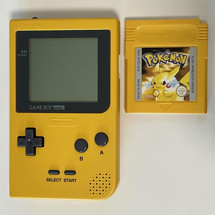 Gameboy Pocket + Pokemon Pikachu Orig. (Gebraucht) in Mollis für CHF ...