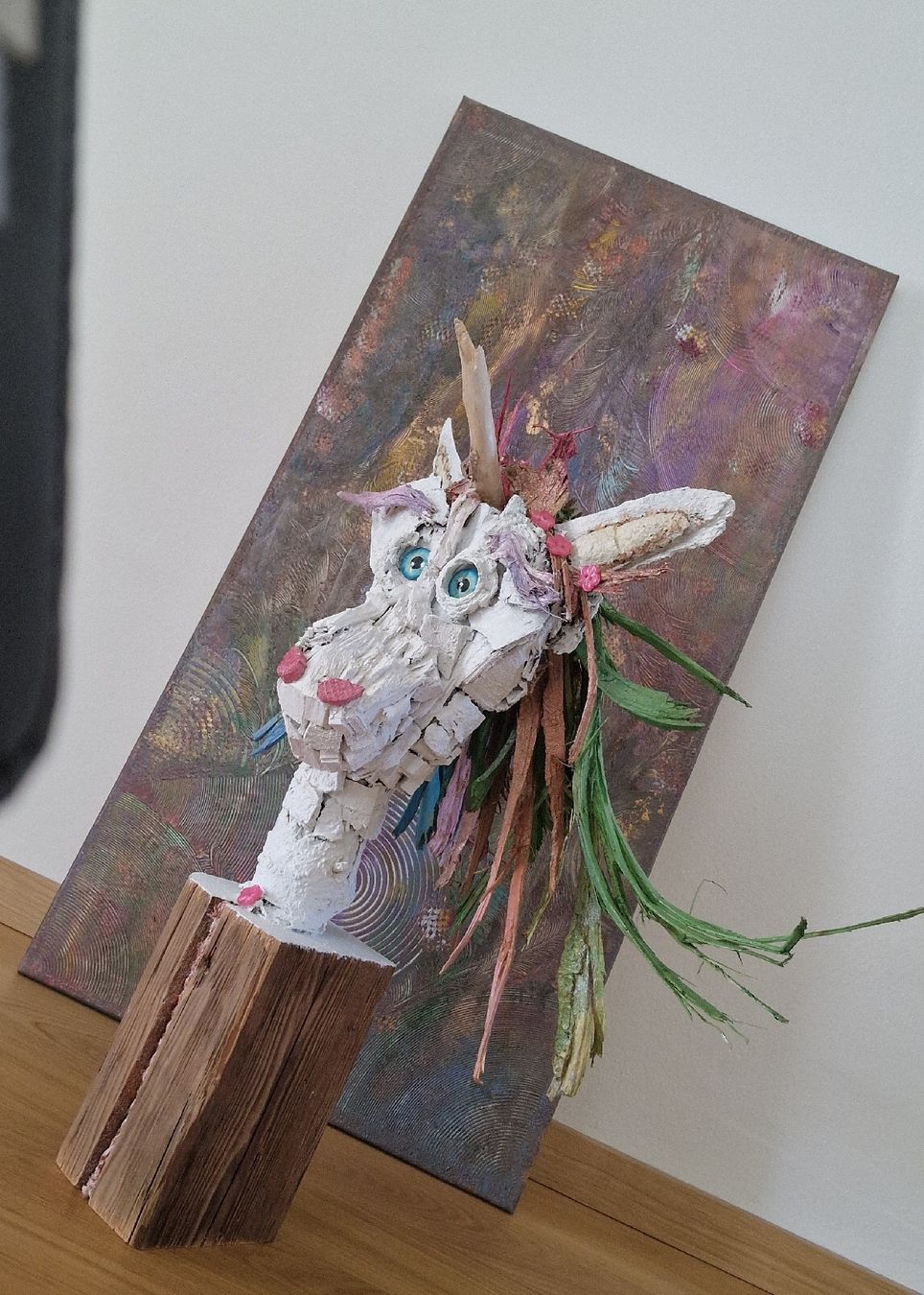 Sculture & Statue: Einzigartiges Kunstobjekt Einhorn, handgefertigt, ein Unikat – Nuovo e nell'imballaggio originale da Gossau SG venduto da ush_db7j 1