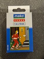 Mako Sicherheits-Reflexband weiss, 1mx19mm, neu!