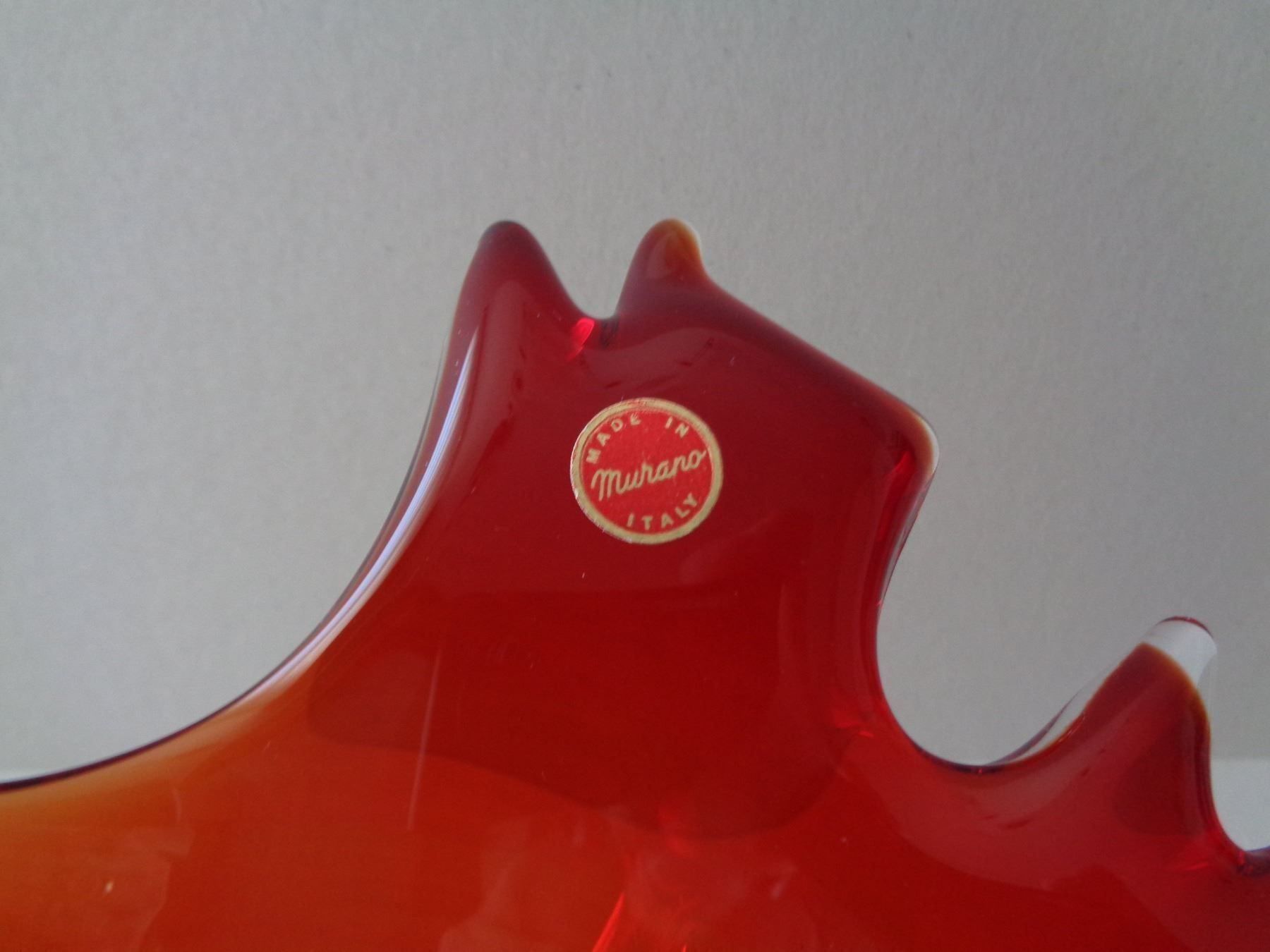 Murano Gläser: Murano Glas - Henkel-Schale – Gebraucht aus Chur von omonia 1
