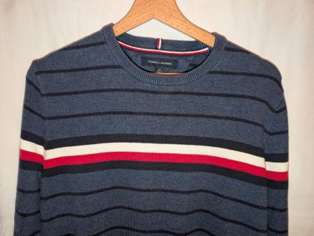 Tommy HILFIGER Pullover gestreift, Gr. S/M