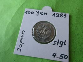 Japan 1983, 100 Yen    stgl.
