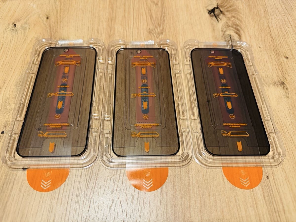 Ritocchi & pellicole di protezione: Apple iPhone 18 Pro Max Schutzgläser Privacy 3x – Nuovo e nell'imballaggio originale da Flawil venduto da Jorge_Sigg69
