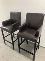 Barhocker aus Leder