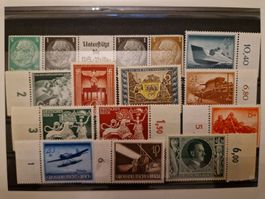 Deutsches Reich Briefmarken POSTFRISCH