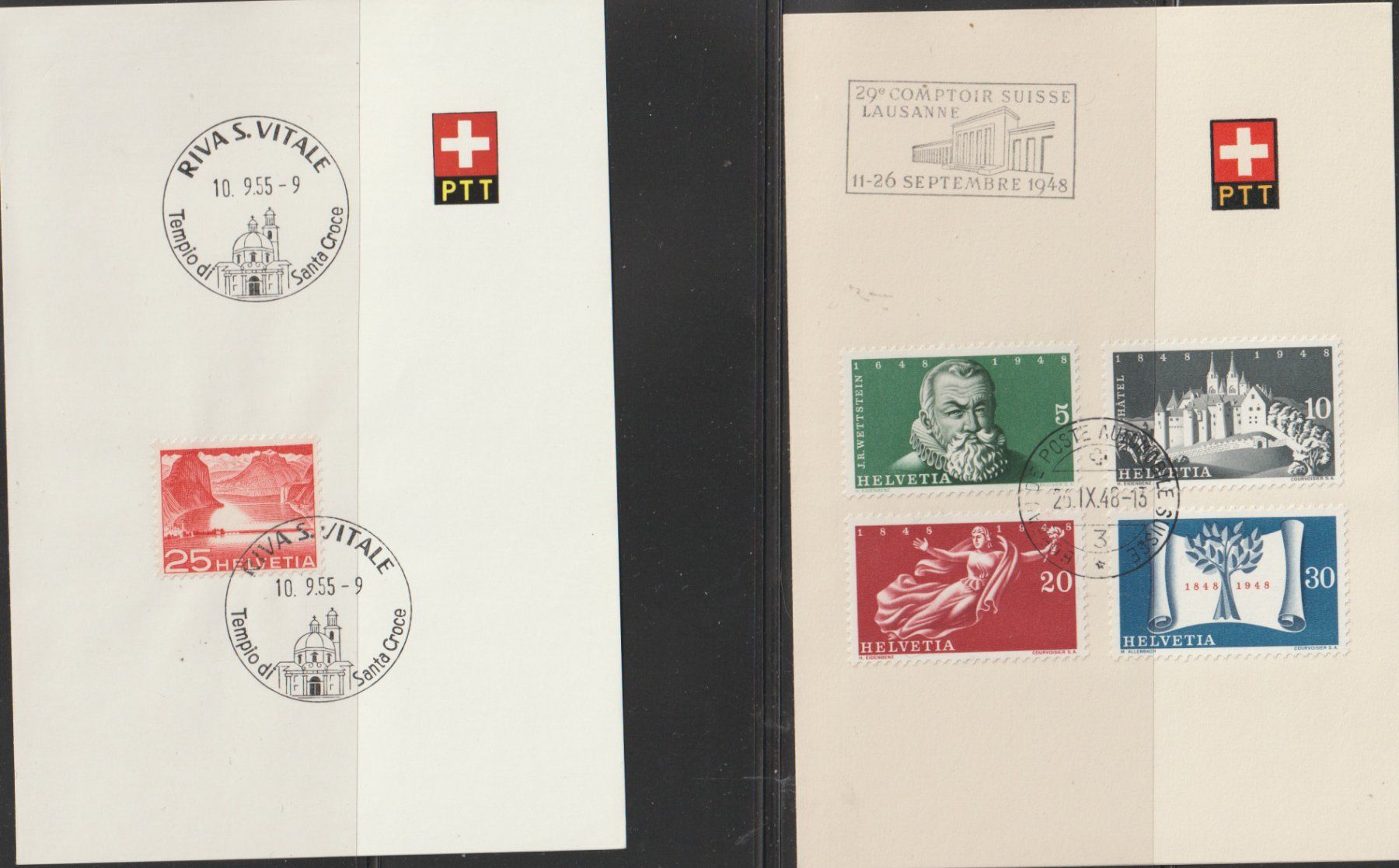 Tous les timbres: Premier Jour Suisse – D'occasion à Crans-Montana par kira56 4