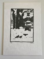 Werner Hofmann Holzschnittdruck - (Titel?) 81