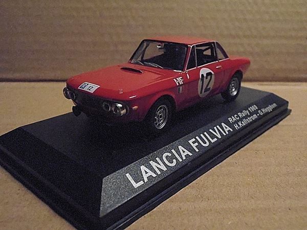 Modèle Réduit Lancia Fulvia Rally 1969 1:43 Del Prado - Neuf Boîte - Voiture De Collection