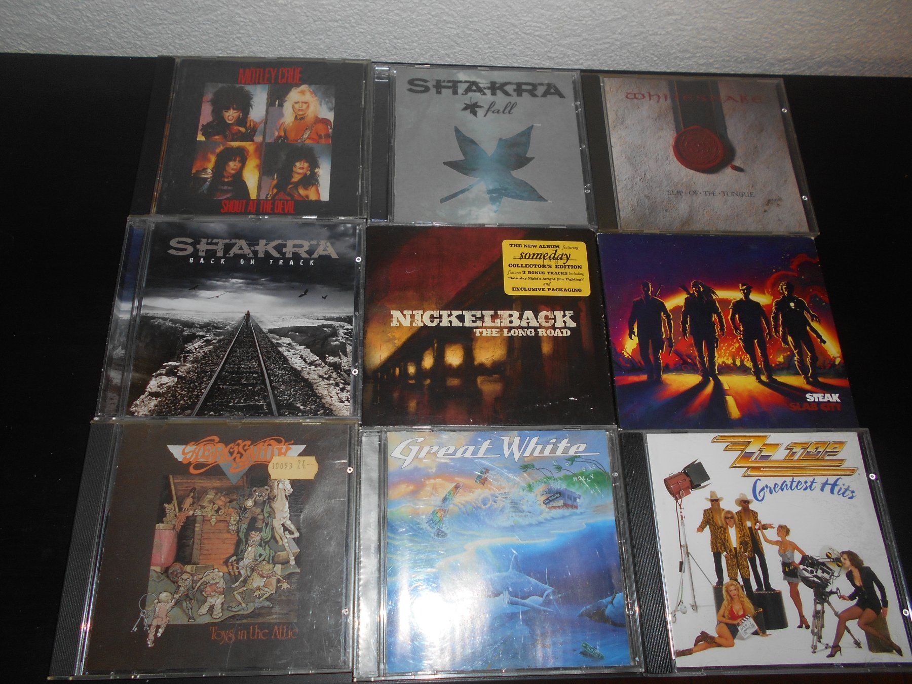 CDs: 9 Rock Metal CDs – Gebraucht aus Aarberg von witchhunter01