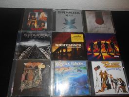 9 Rock Metal CDs