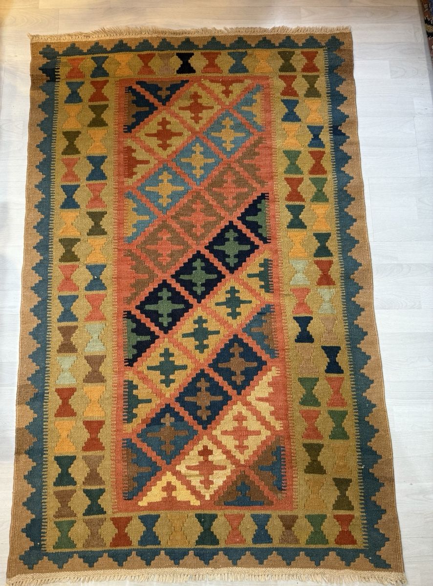 Kelim Tappeti: Wunderschöner Teppich, Handgewebt , 97x152.cm – Nuovo (secondo la descrizione) da Büron venduto da Filadefia-888