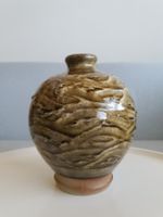 Frankreich Kugel Soliflor Vase aus glasiertem Steinzeug