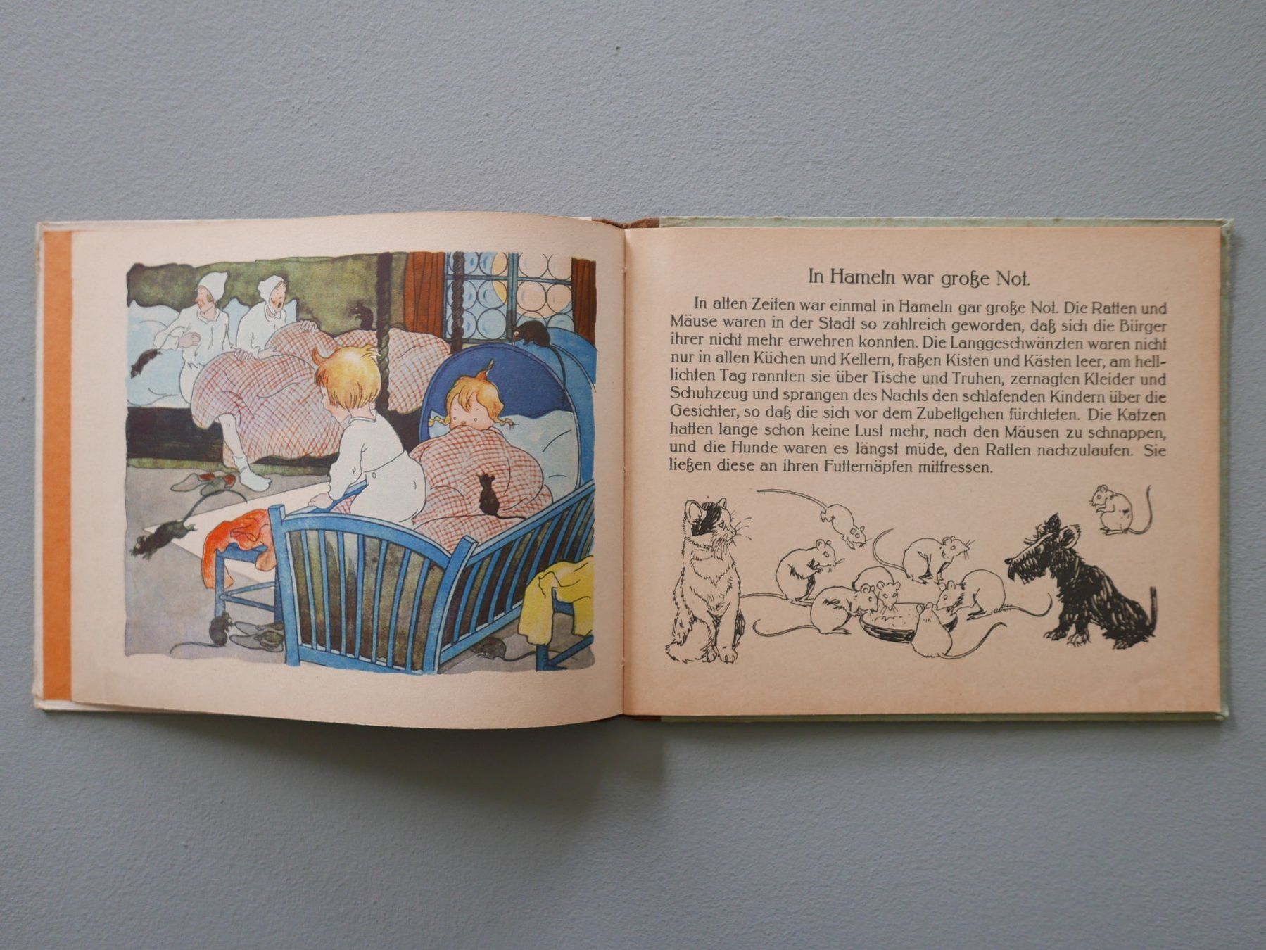 Libri: KINDERBUCH DER RATTENFÄNGER VON HAMELN 1948 – Usato da Balgach venduto da Zwischenraum 3