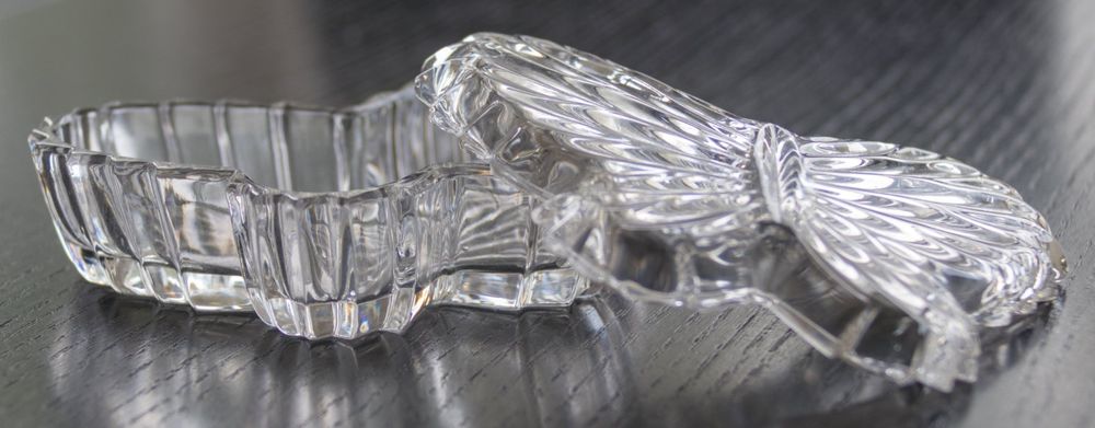 Toutes les décorations: Glasdose in Schmetterlingsform – D'occasion à Sempach Station par Semion 3