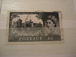 Grossbritannien, 1 Pfund Marke Queen Elizabeth o