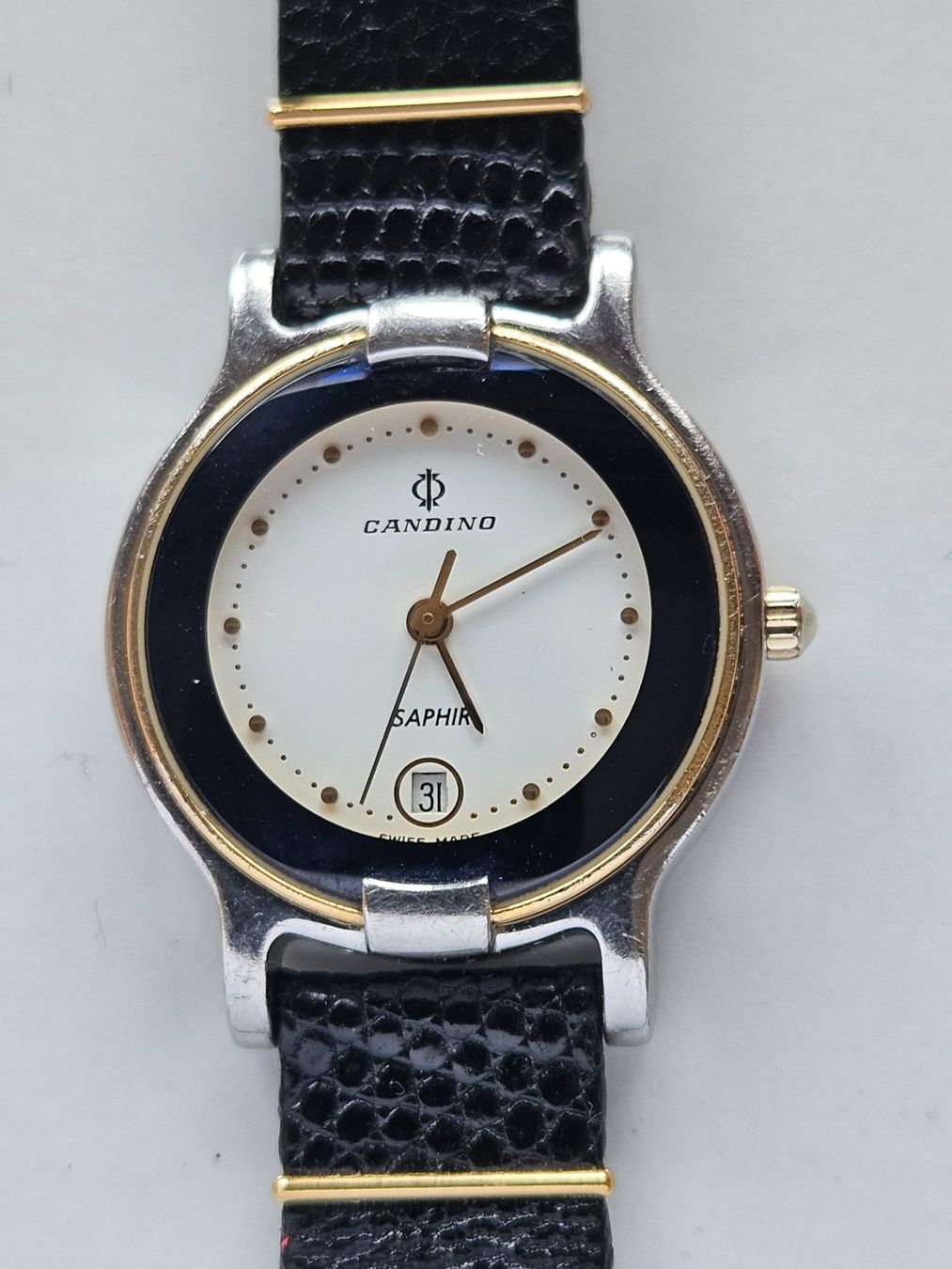 Candino Uhren: 263 Candino Saphir Date Quartz Damenuhr – Gebraucht aus Berikon von mmm21