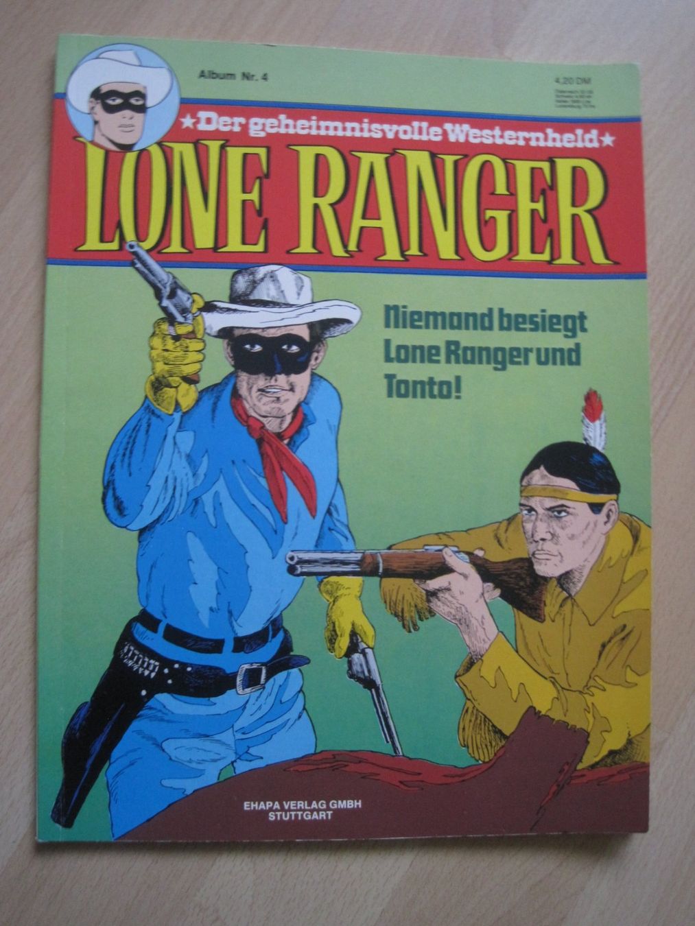 Comics: Lone Ranger Ehapa  Nr 4 Comic Album – Gebraucht aus Gossau SG von Noryflory