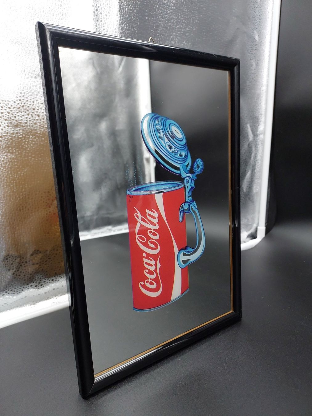 Foto & Immagini: Coca Cola Bild Spiegel, retro – Usato da Wil SG venduto da Donaldus 1