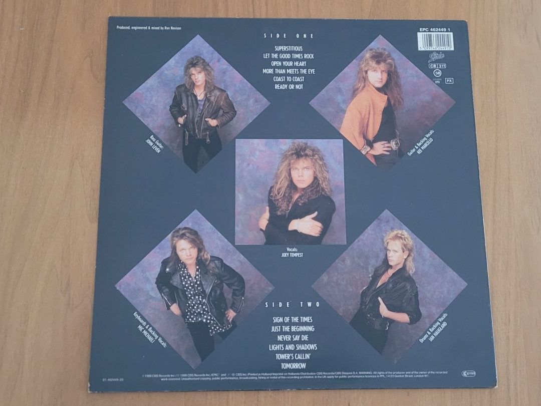 Schallplatten: LP  Europe – Gebraucht aus Martigny von MZ-67 1