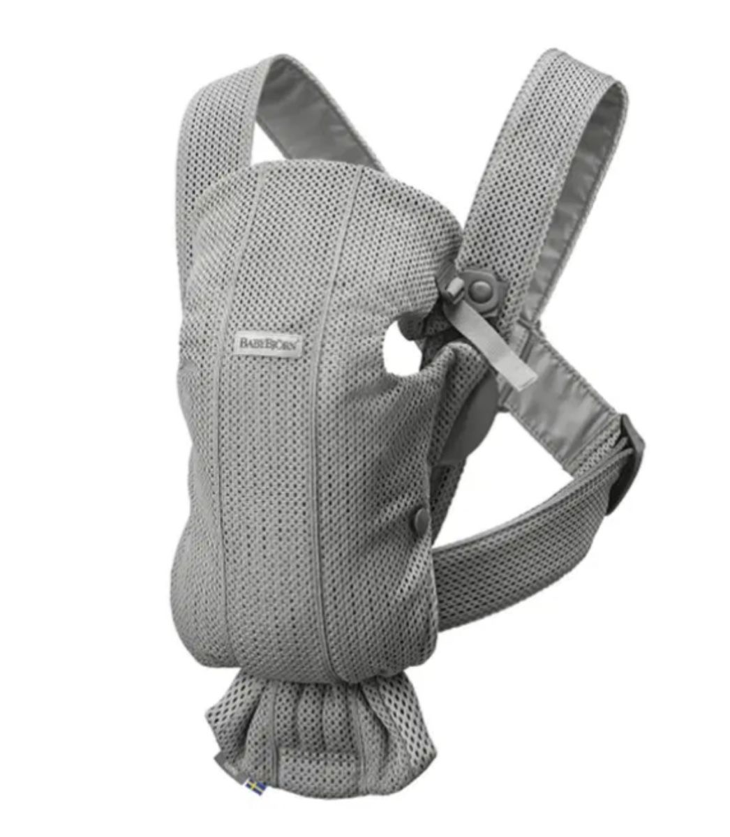 Babybjörn Bauch- & Rückentragen: Babybjörn Mini 3D Babytrage grau Mesh – Neu (gemäss Beschreibung) aus Buchberg von Swissy87 2