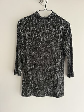 Cool printed tricot top Akris Punto 34