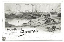 Höhen-Kurort Seewenalp (LU) Flühli - Entlebuch - 1906