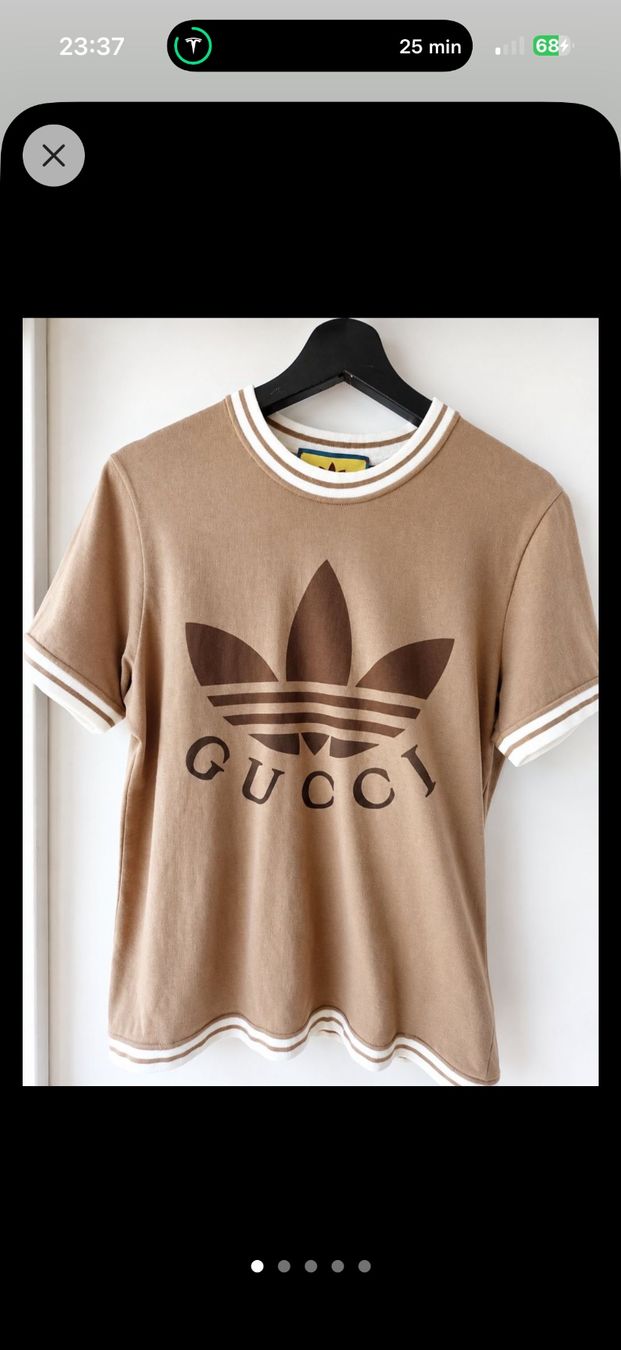 Gucci T-shirt: Gucci x Adidas Kollektion – Usato da Genève venduto da fra_8rtq