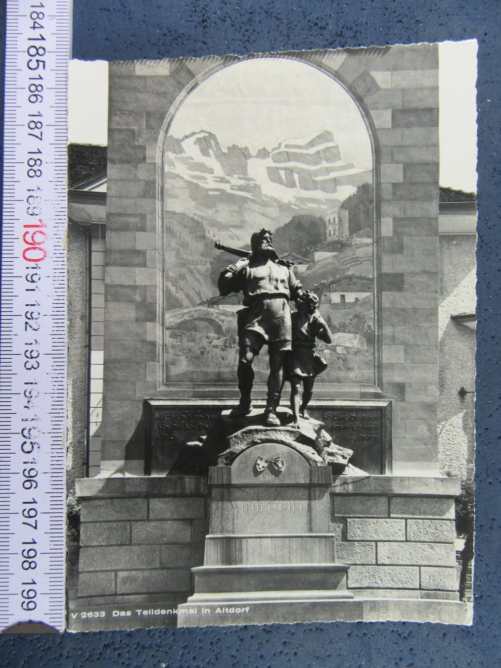 Cartoline postali: TELL-DENKMAL ALTDORF URI AK – Usato da Ettingen venduto da Hausi4711