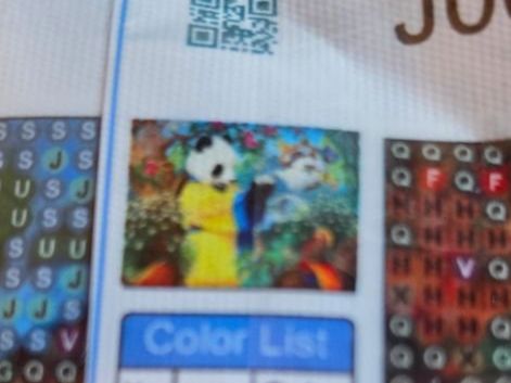 Bastelsets: DIAMOND PAINTING PANDA – Neu und originalverpackt aus Dintikon von bonita099