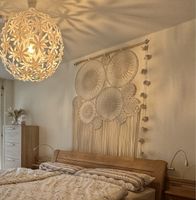 Traumfänger Makramee Wandbehang Boho Deko Baumwolle 120x217