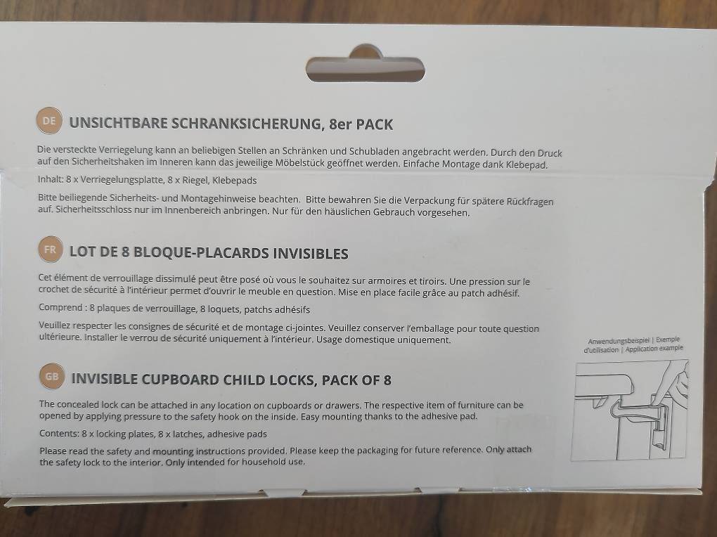Lucchetti: Schranksicherungen – Nuovo e nell'imballaggio originale da Feldbach venduto da gzw_8bgx 1