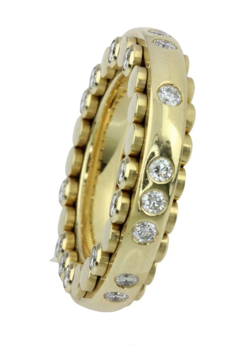 Bucherer Anelli: BUCHERER Düsseldorf DIZZLER Drehring mit Kugellagersystem – Usato da Stäfa venduto da Wdsoft 3
