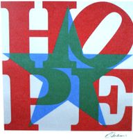Robert Indiana after, Druck auf Lithopapier ca. 37 x 28 cm
